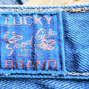 Lucky Brand Jeans VINTAGE Classic Straight Cut Men's 33x32 Blue Washed